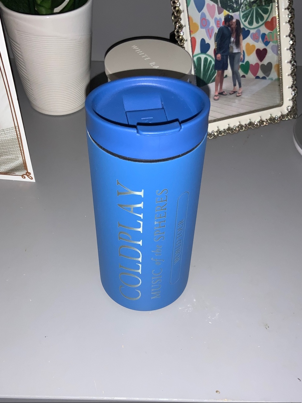 Coldplay Travel Tumbler - Branded Insulated Mug